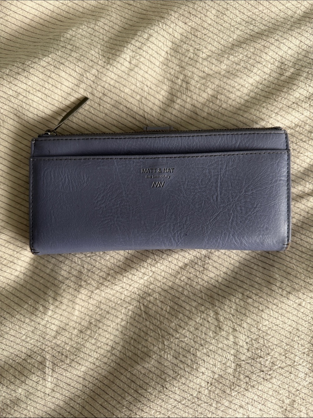 Matt & Nat Zip Wallet in Lavender